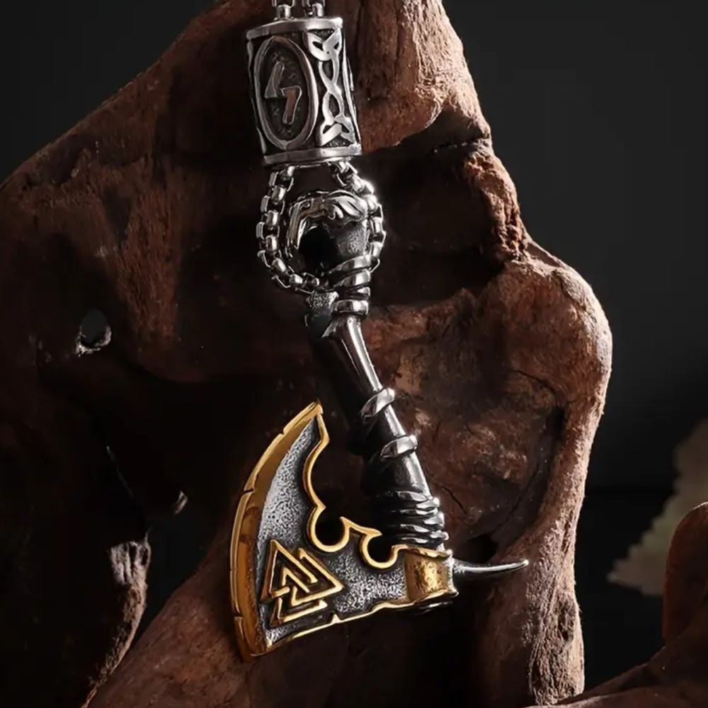 Vintage Nordic Viking Battle Necklace. - Picture 3 of 6